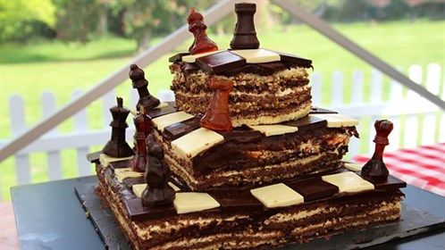 Thanks to the BBC for Great British Bake Off image. A very strategic cake…